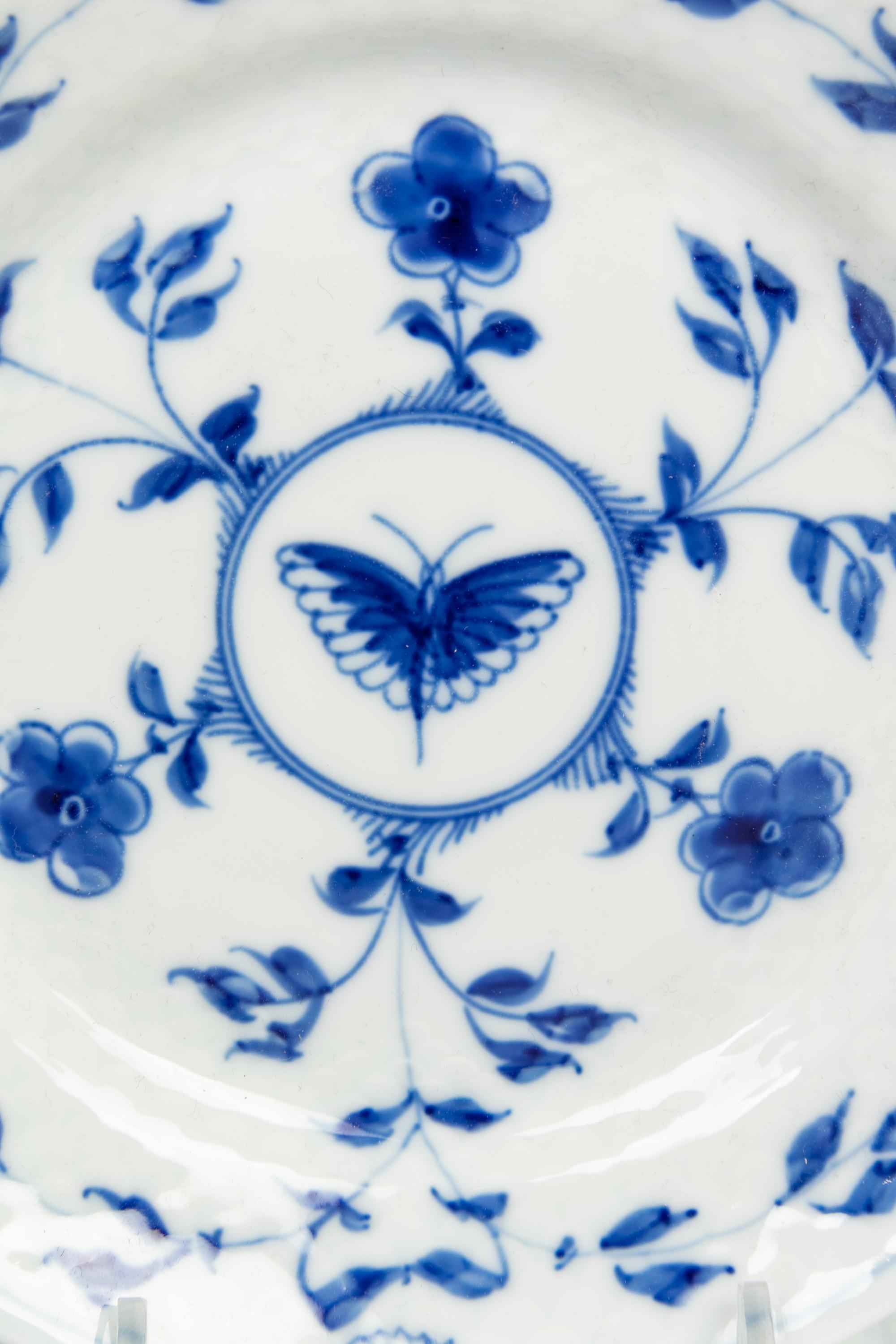 A Bing and Grondahl Blue Traditional Porcelain Dinner Service