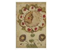 A Fraktur Drawing, Johann Jacob Friedrich Krebs (c. 1749-1815)