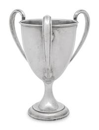 An American Silver Three-Handled Cup