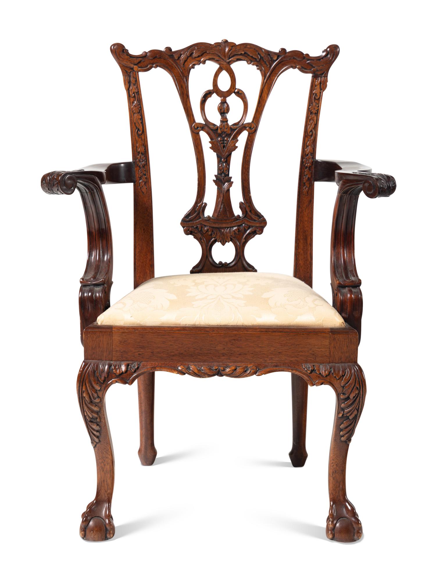 A George II Style Mahogany Child's Chair