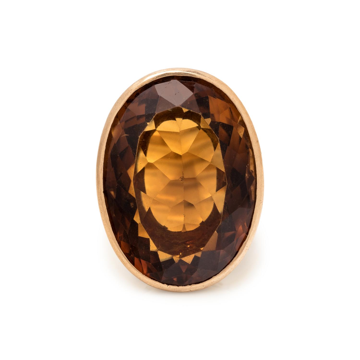 CITRINE RING
