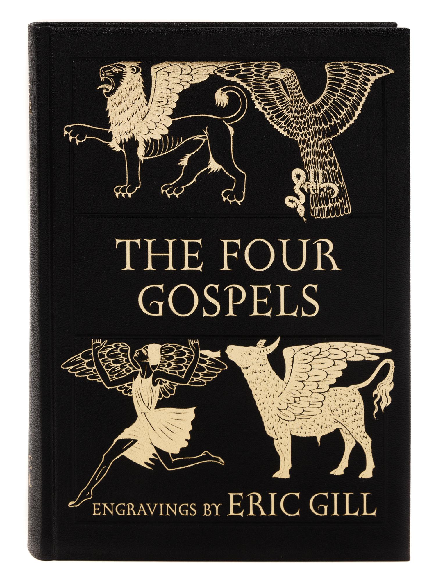 GILL, Eric, illustrator (1882-1940). The Four Gospels of the Lord Jesus Christ. New York: Folio Society, 2007.