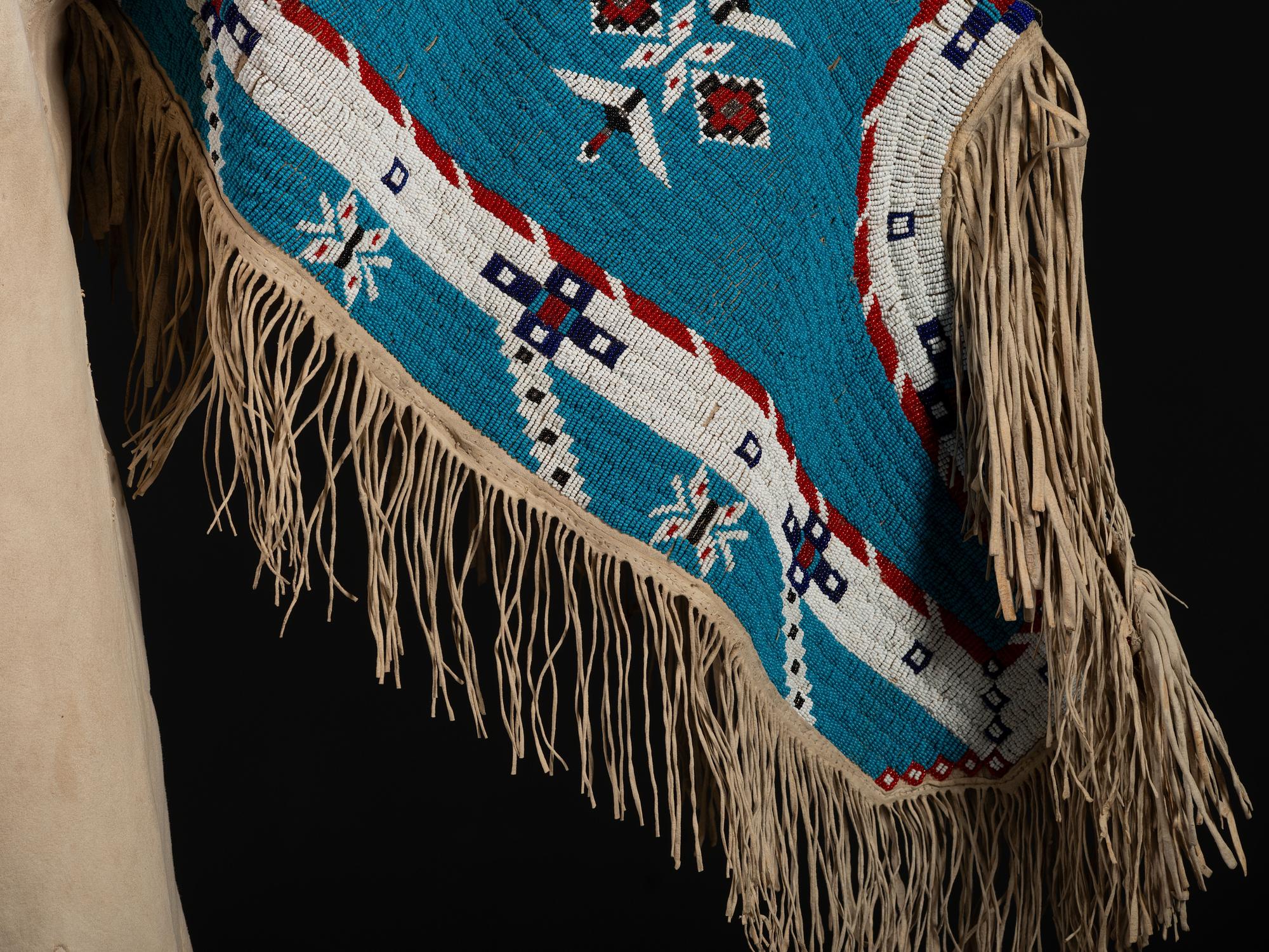 Sioux Beaded Hide Dress