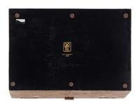 A R&Y Augousti Shagreen Jewelry Box and Tray