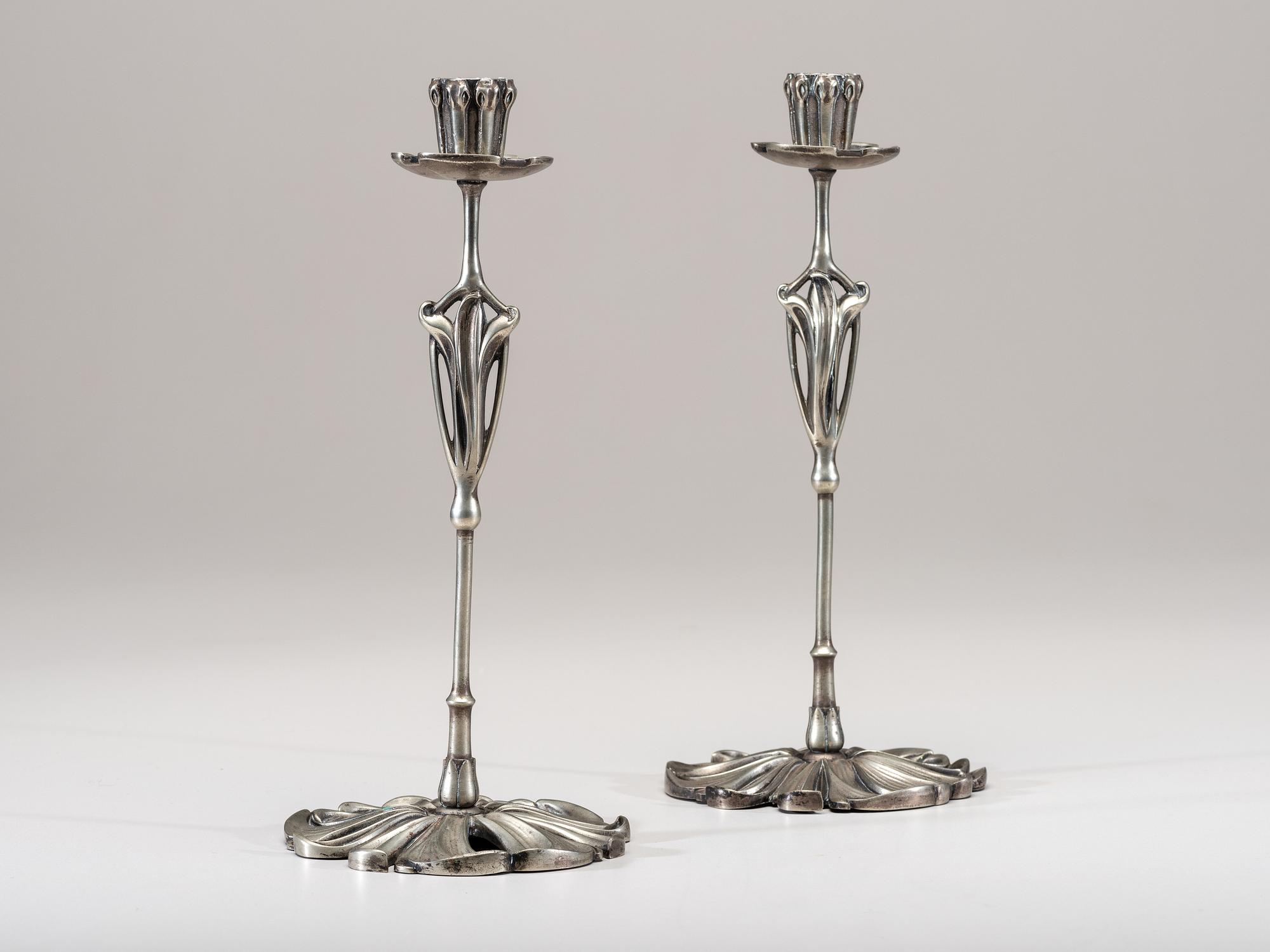 Pair of Candlesticks, circa 1900