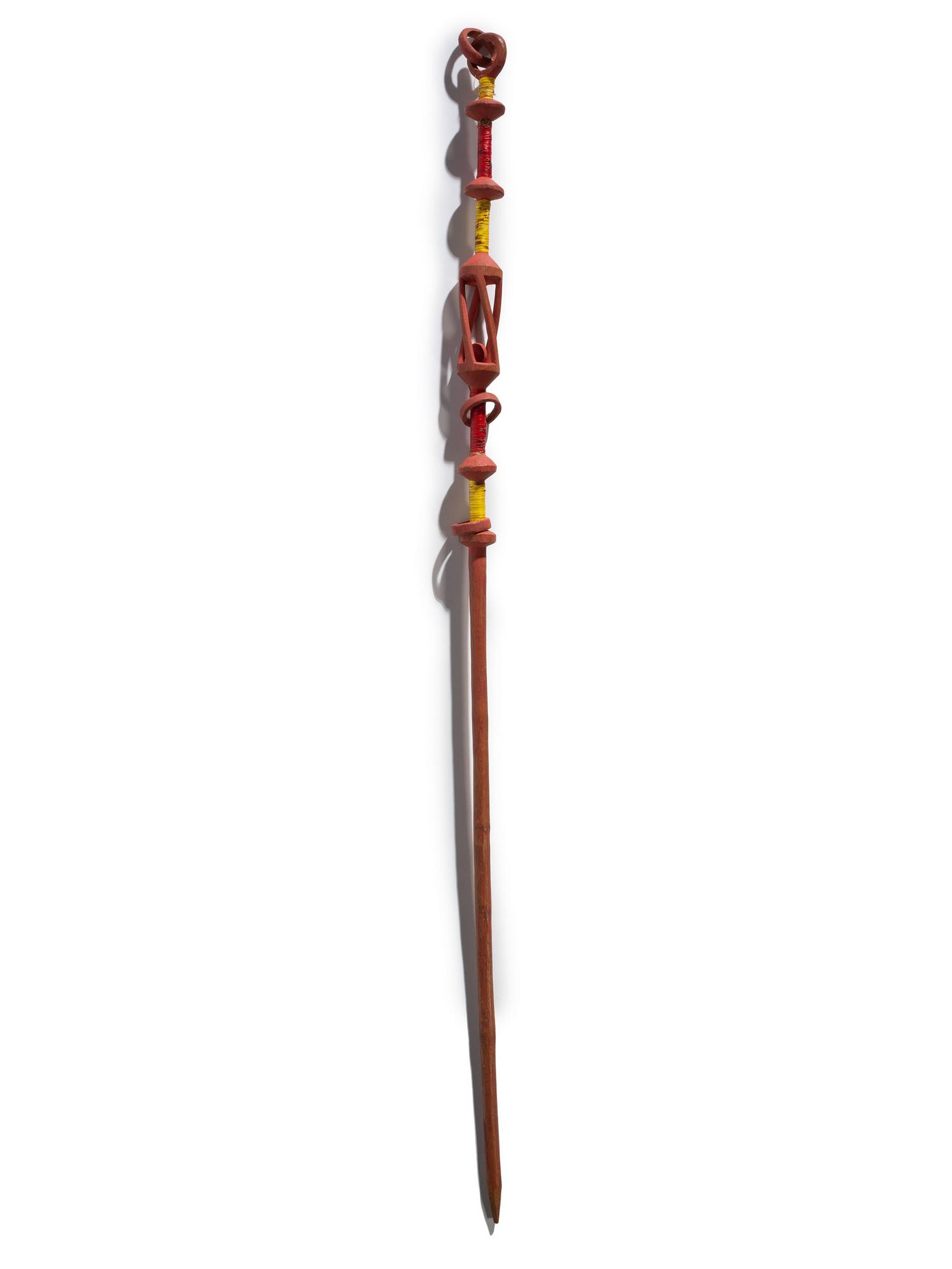 Sioux Puzzled and Quilled Pipe Tamper