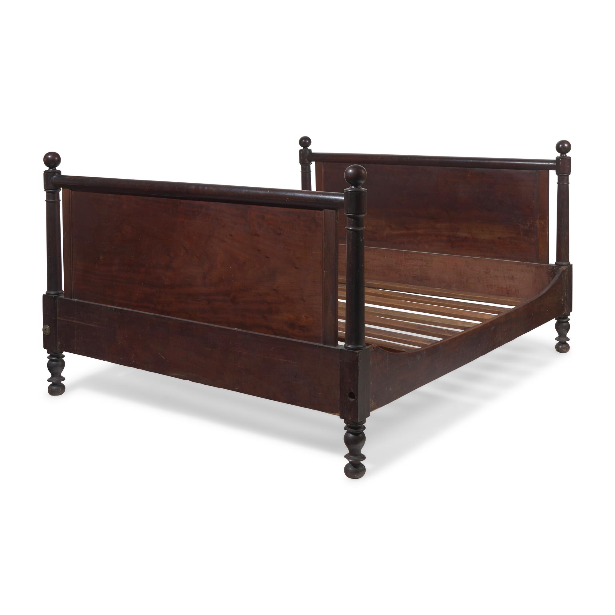 A Southern Classical Mahogany Bed