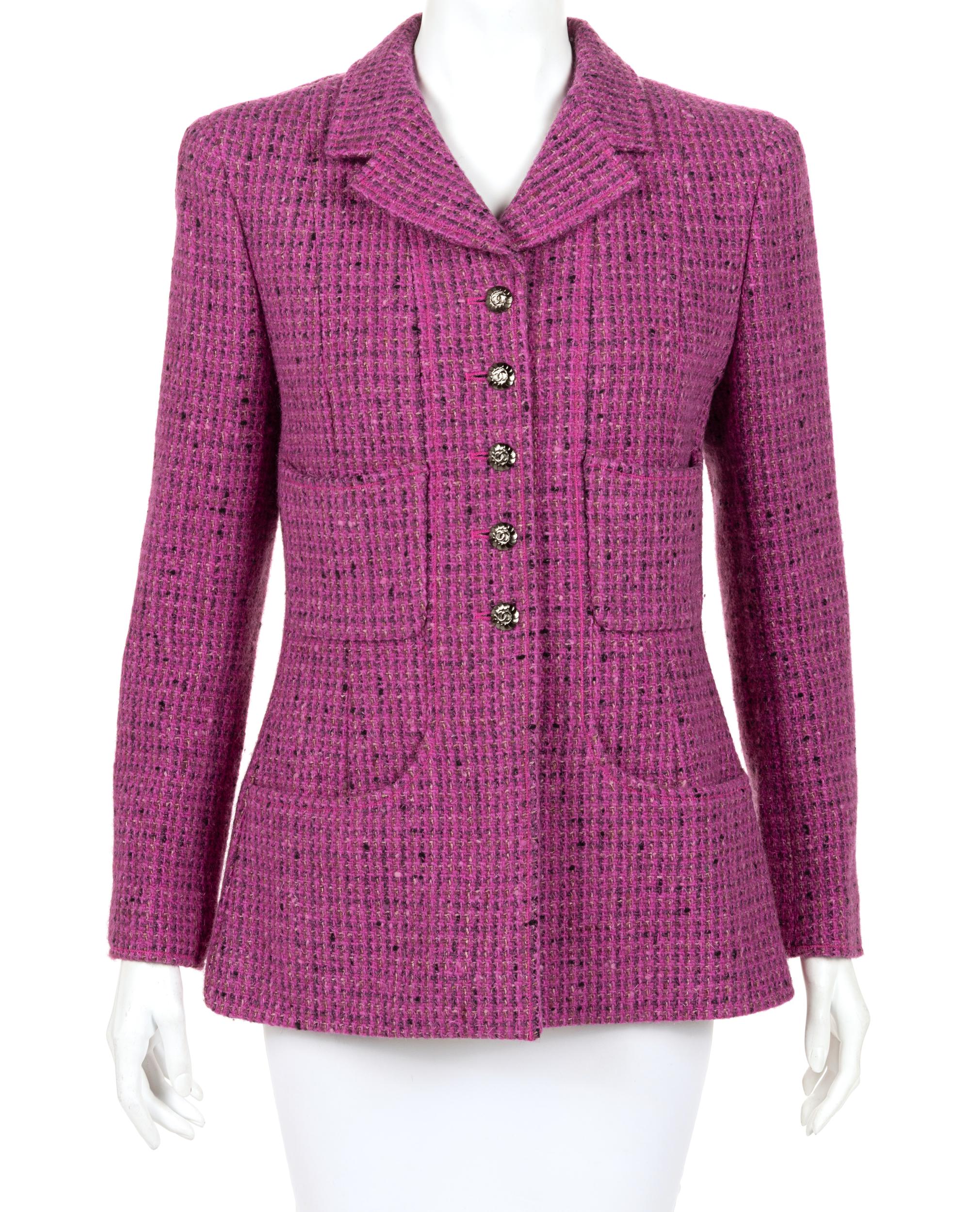Chanel Wool Tweed Jacket, Fall 1997