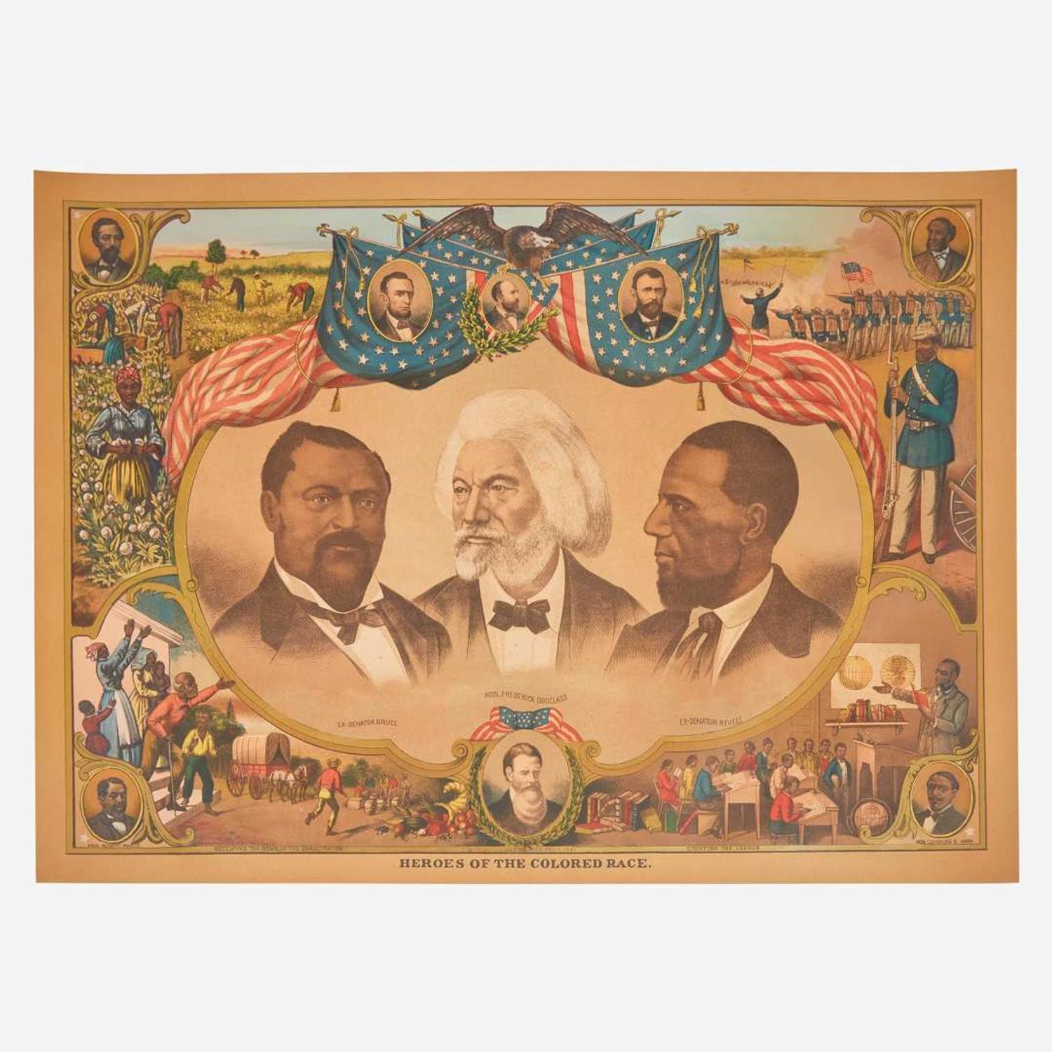 [African-Americana] Douglass, Frederick, et al. Heroes of The Colored Race