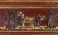 A Victorian Mahogany and Parcel-Gilt Pier Mirror