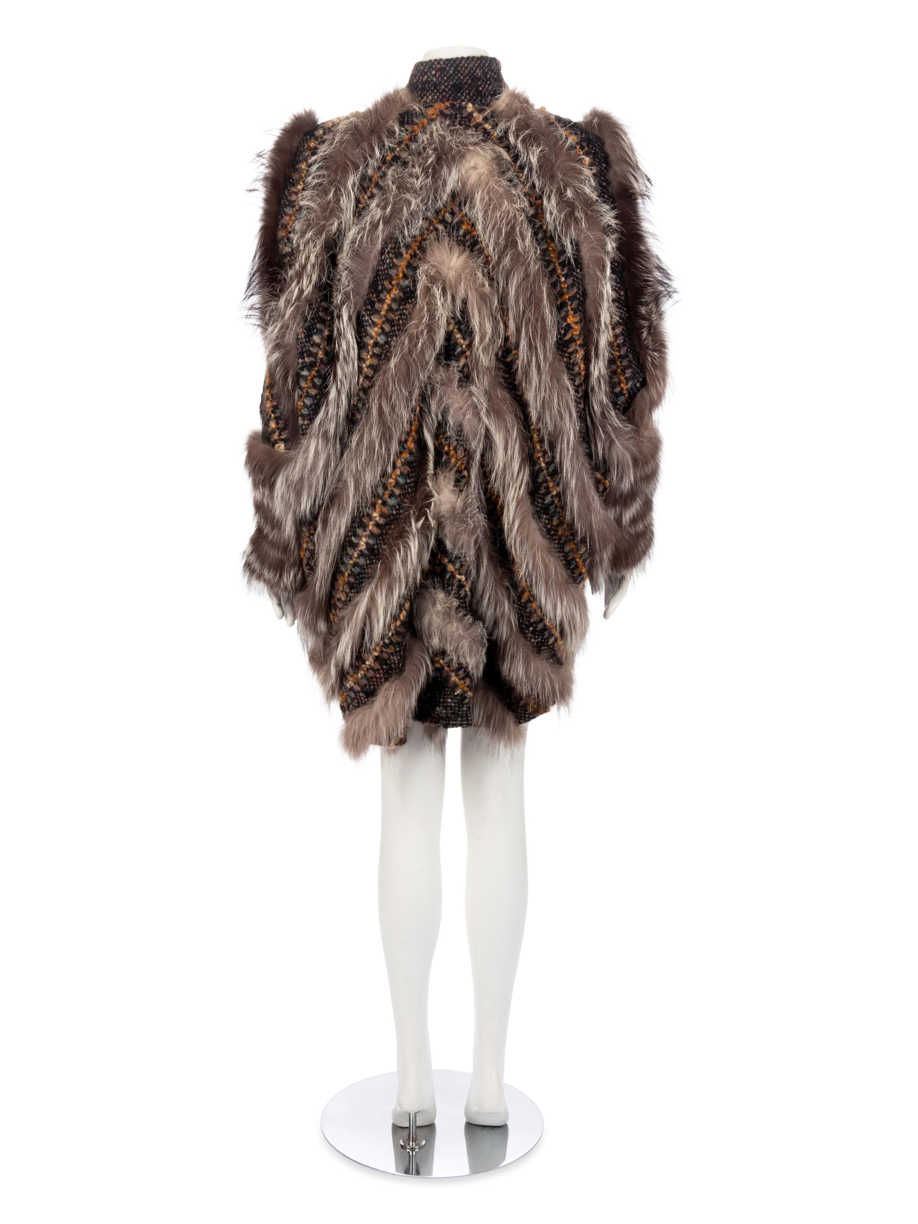 Hattie Vintage Fur Coat, 1980s