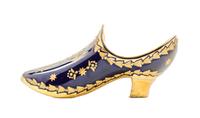 A Coalport Porcelain Shoe Length 4 1/2 inches. — 19TH/20TH CENTURY