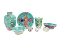 Eight Chinese Porcelain Wares