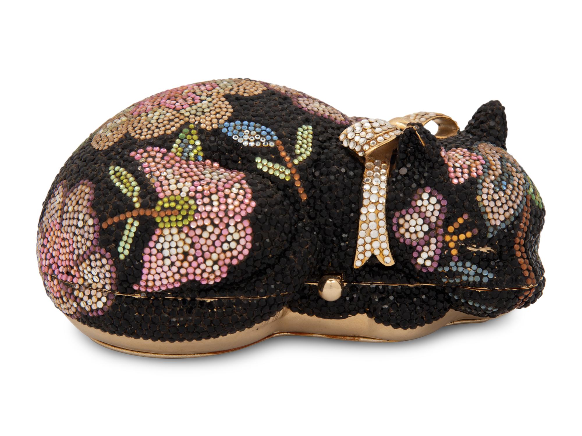 Judith Leiber Cat Minaudière, 1984