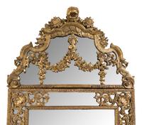 A Régence Giltwood Mirror
