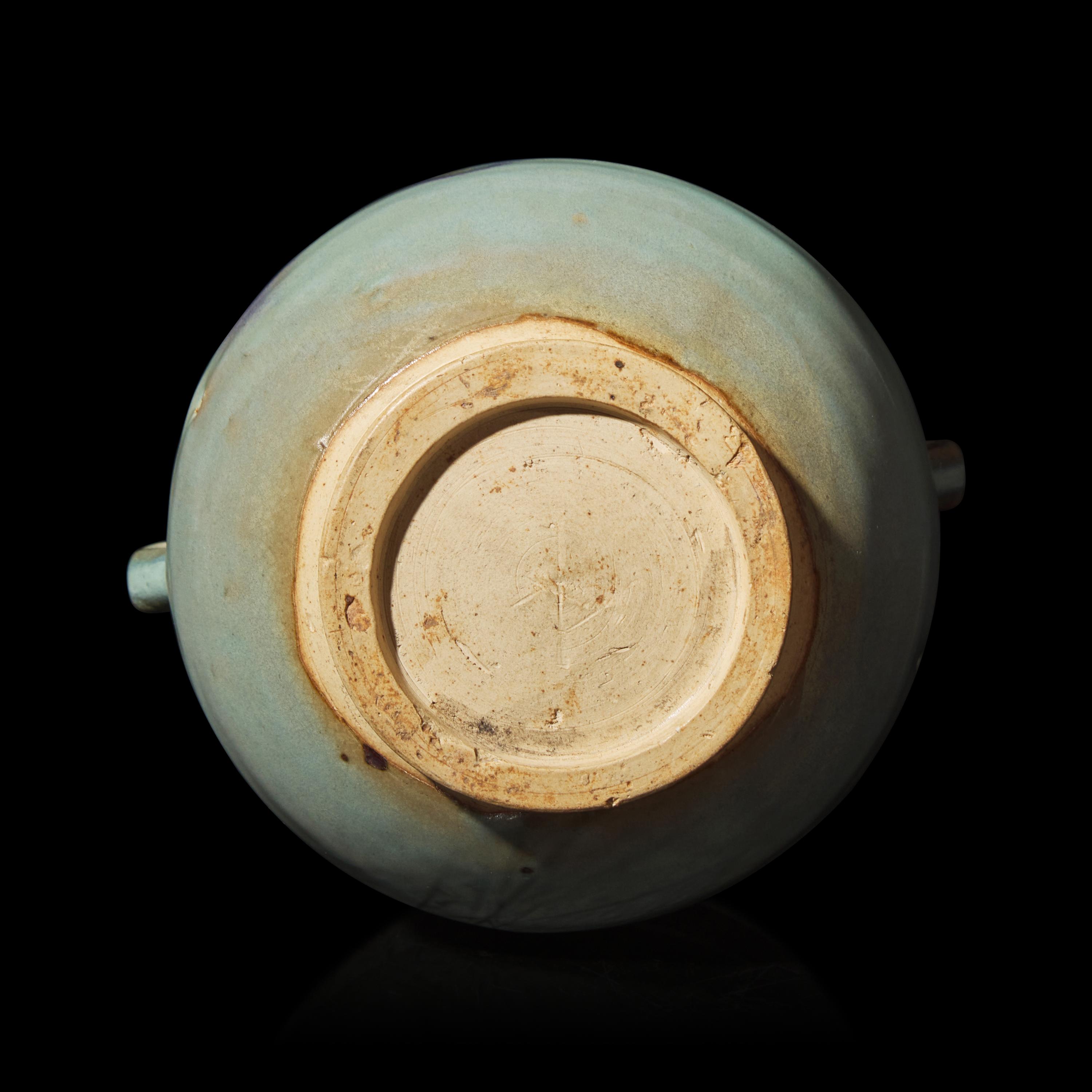 A Chinese Junyao Style Jar 鈞窯雙係罐