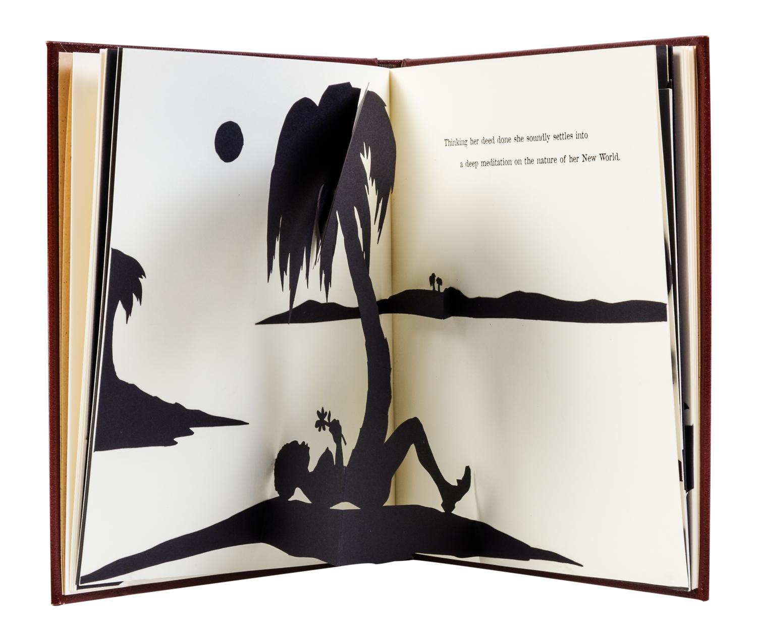 (POP-UP) WALKER, KARA Freedom, A Fable. LA, 1997.