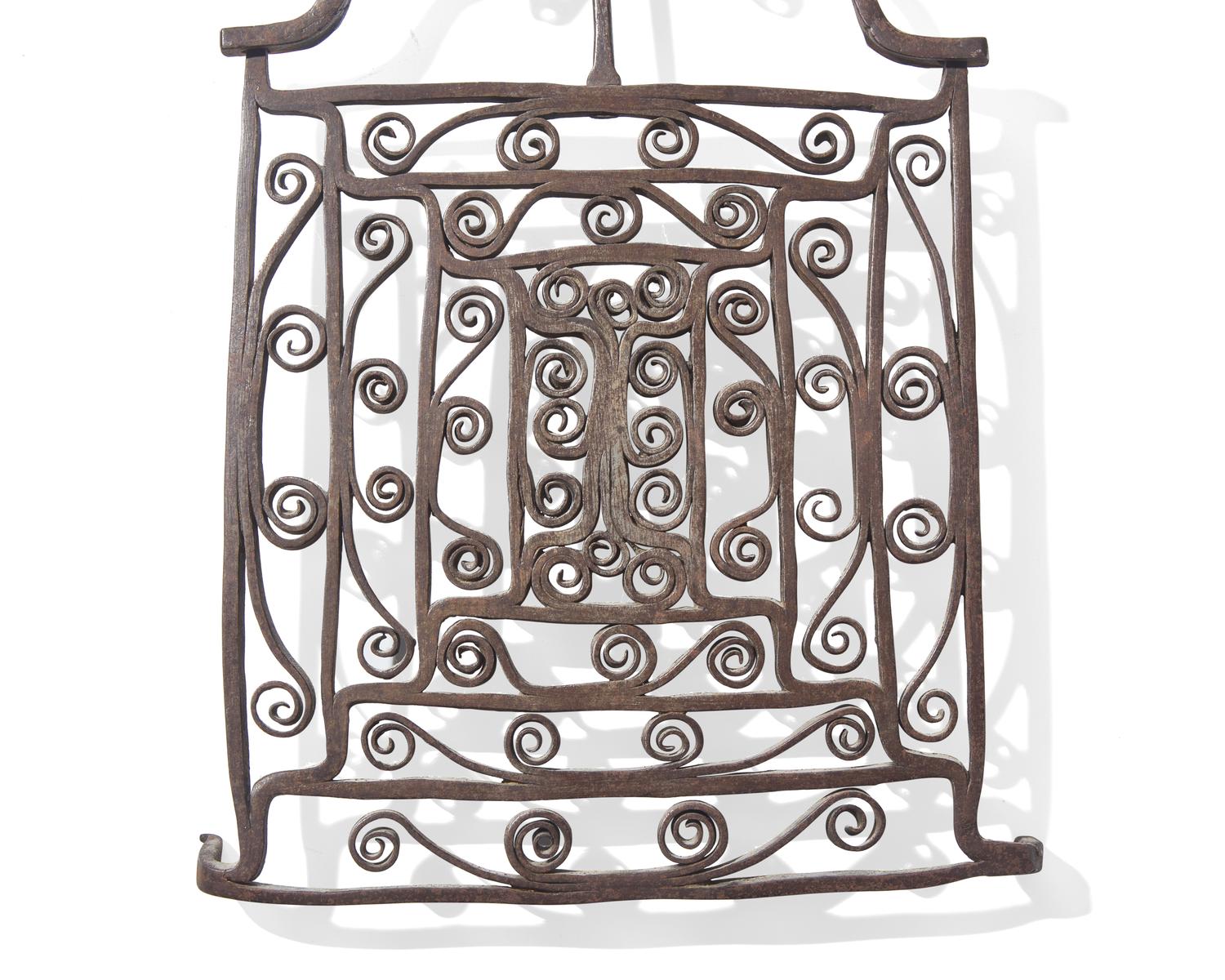 A Wrought Iron Gridiron, French or Flemish, 18th Century