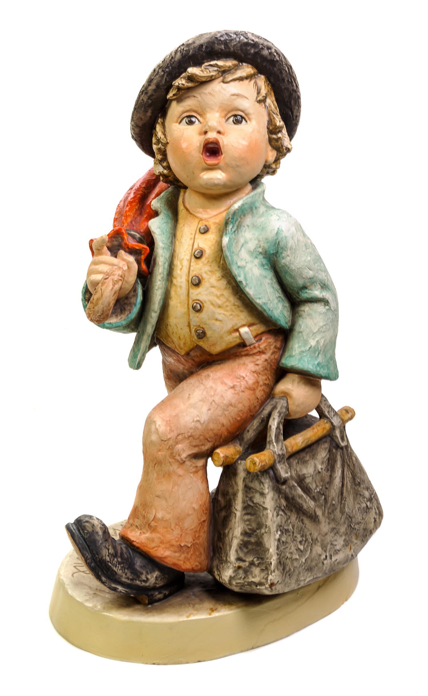 Two Oversized Hummel Figures Height of first 32 inches.