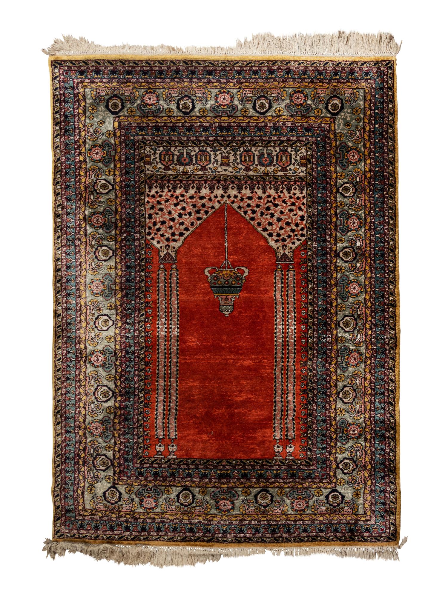(TO BE DONATED) A Pakistani Wool Prayer Rug