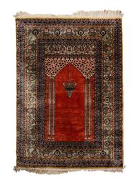 (TO BE DONATED) A Pakistani Wool Prayer Rug