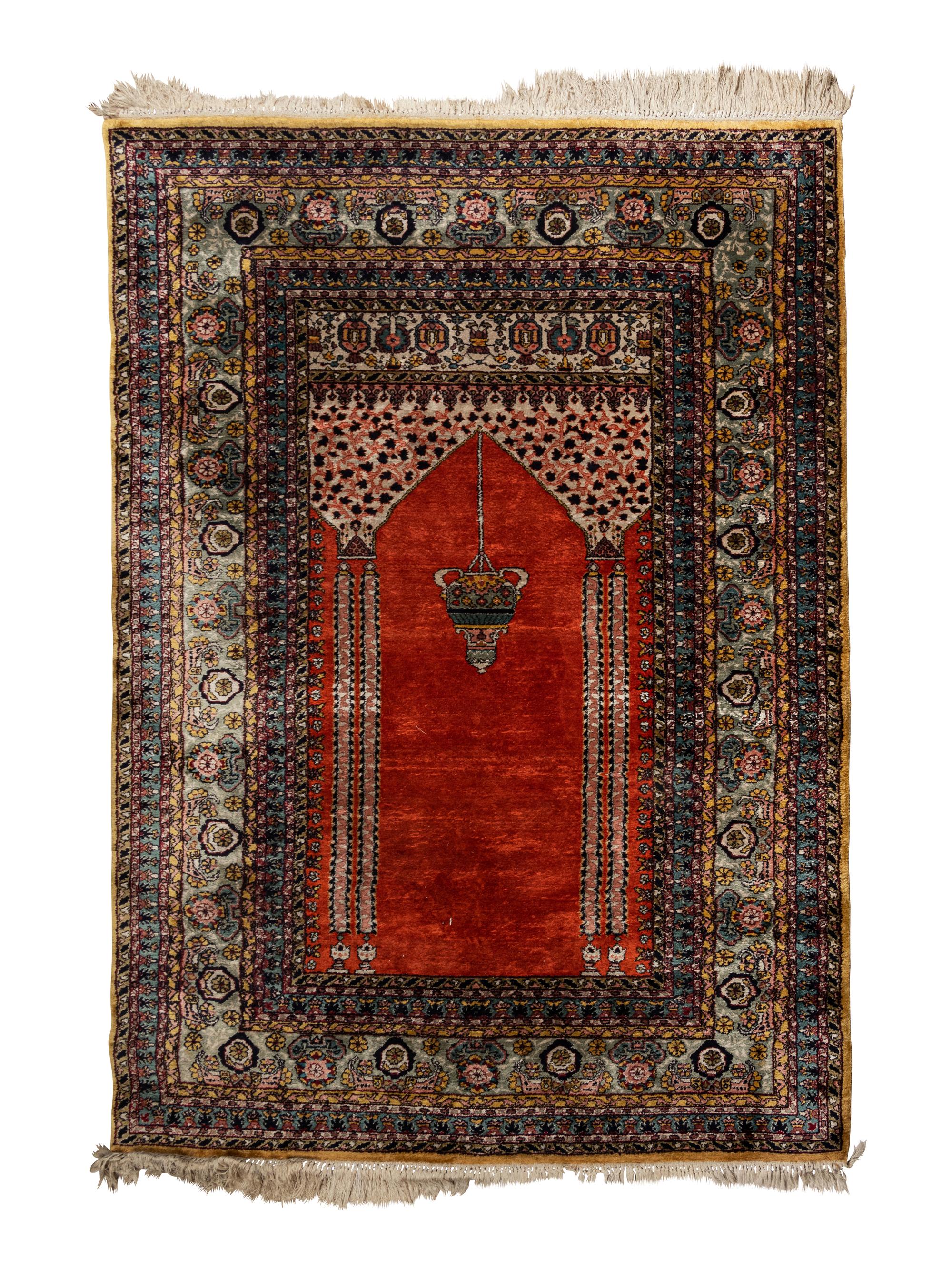 (TO BE DONATED) A Pakistani Wool Prayer Rug