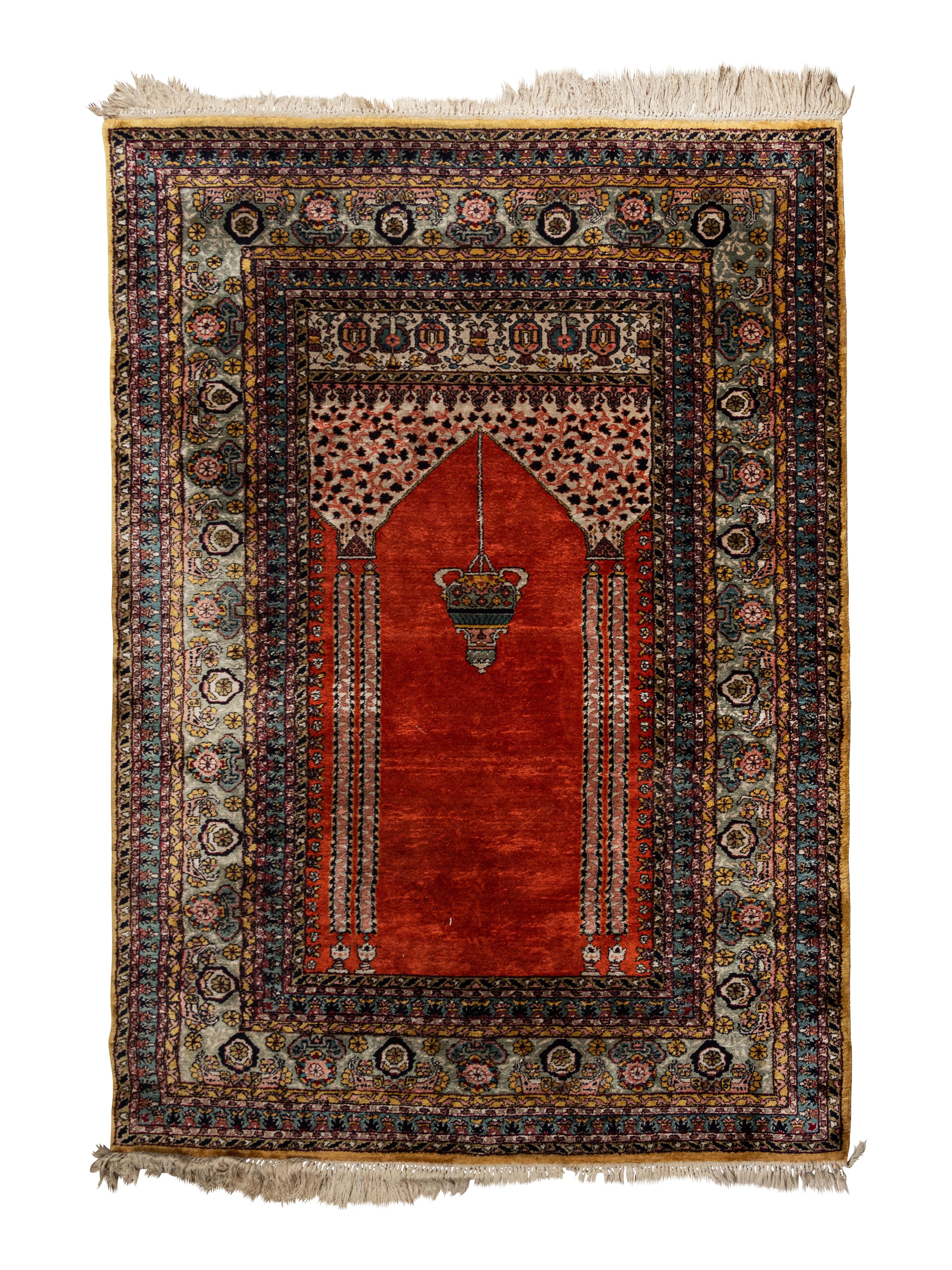 (TO BE DONATED) A Pakistani Wool Prayer Rug