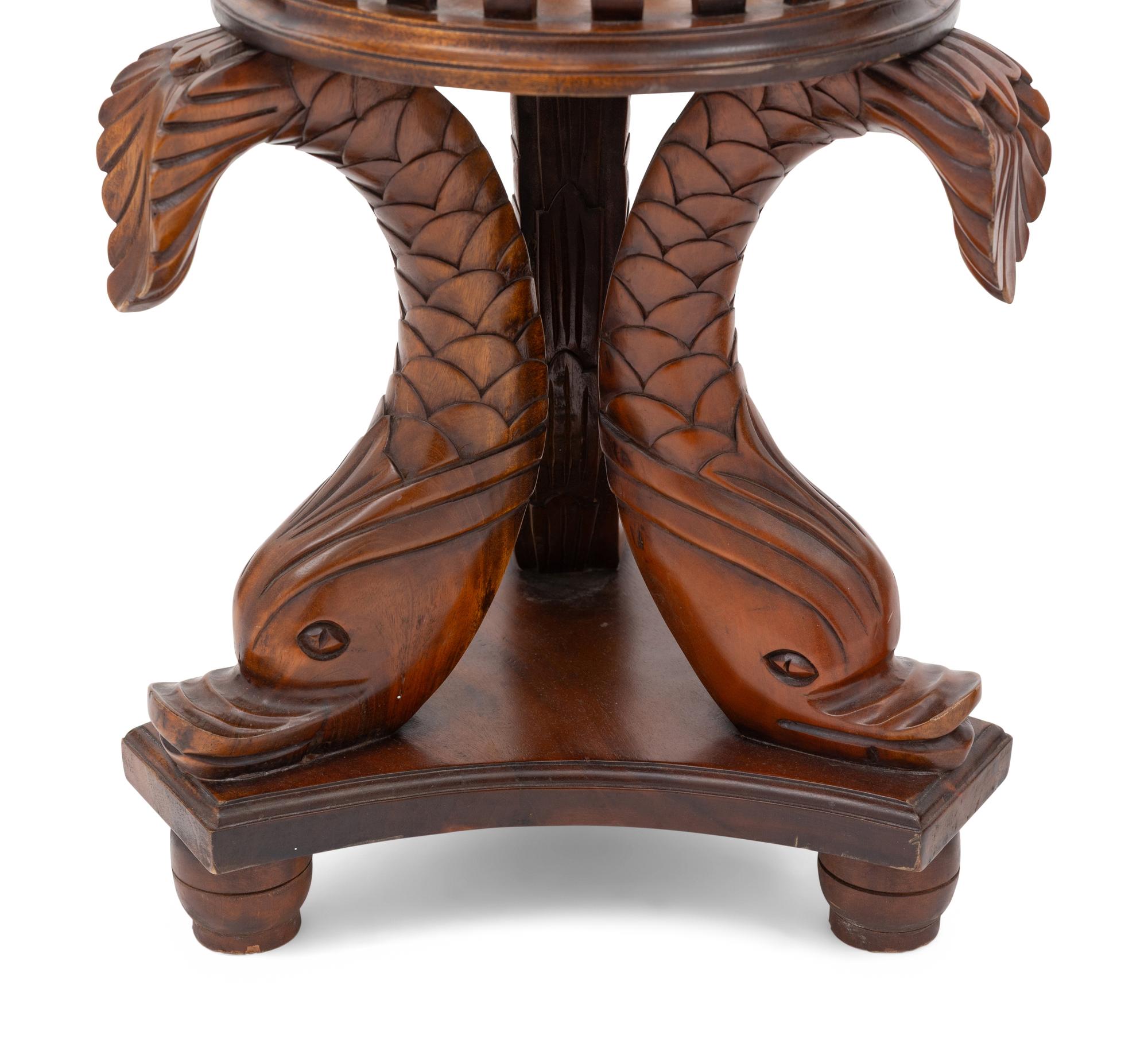 A Pair of Mahogany Jardinières
