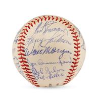 A 1961 St. Louis Cardinals Team Signed Autograph Baseball (Beckett Authentication Services)