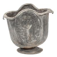 An Italian Lead Garden Planter Height 15 inches. — 19TH CENTURY