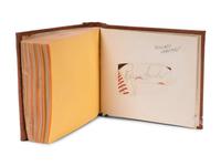 A Group of Two 1950s Baseball Signed Autograph Books Acquired at Wrigley Field Including Rogers Hornsby (PSA Authentic),