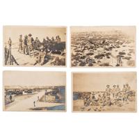 [AMERICA AT WAR]. A group of 44 items, highlighted by Revolutionary War documents. 18th-20th century.