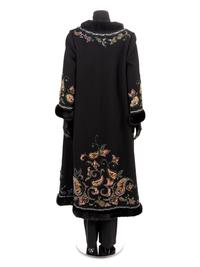 Nina Ricci Coat with Angelo Marani Top and pants, 2000s