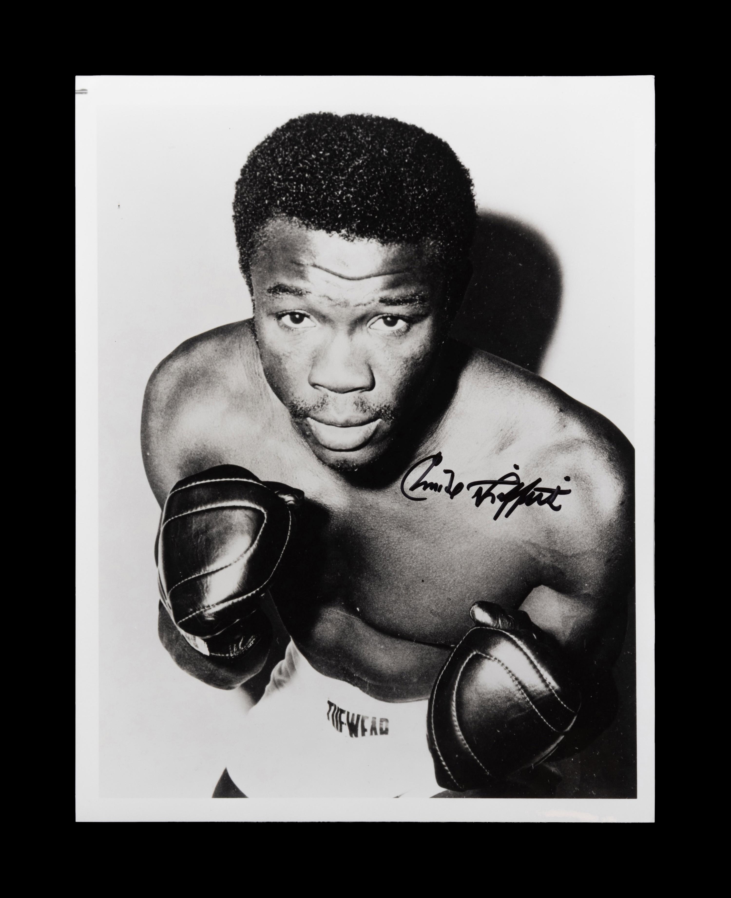 A Group of 29 Autographs from 20th Century Boxing Champions and Notables,