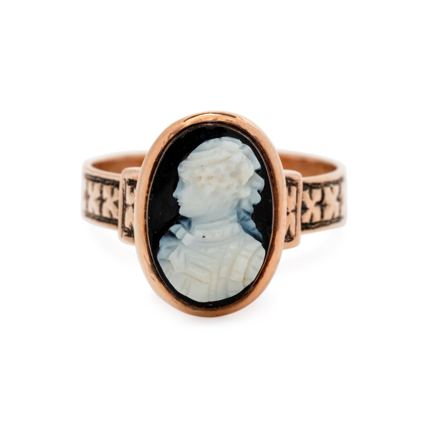 VICTORIAN, CAMEO RING