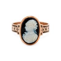 VICTORIAN, CAMEO RING