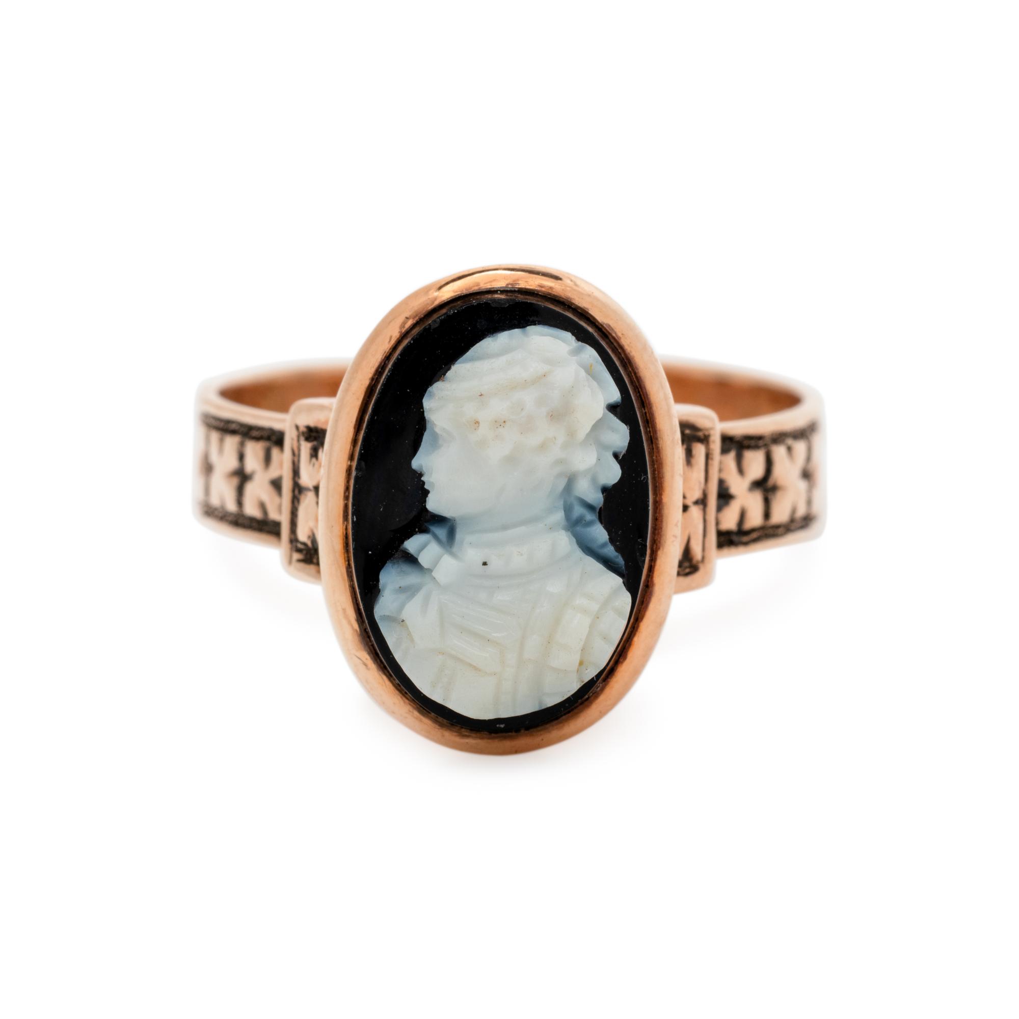 VICTORIAN, CAMEO RING