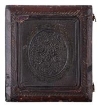[WESTERN AMERICANA - MINING]. Sixth plate daguerreotype of a possible gold miner.