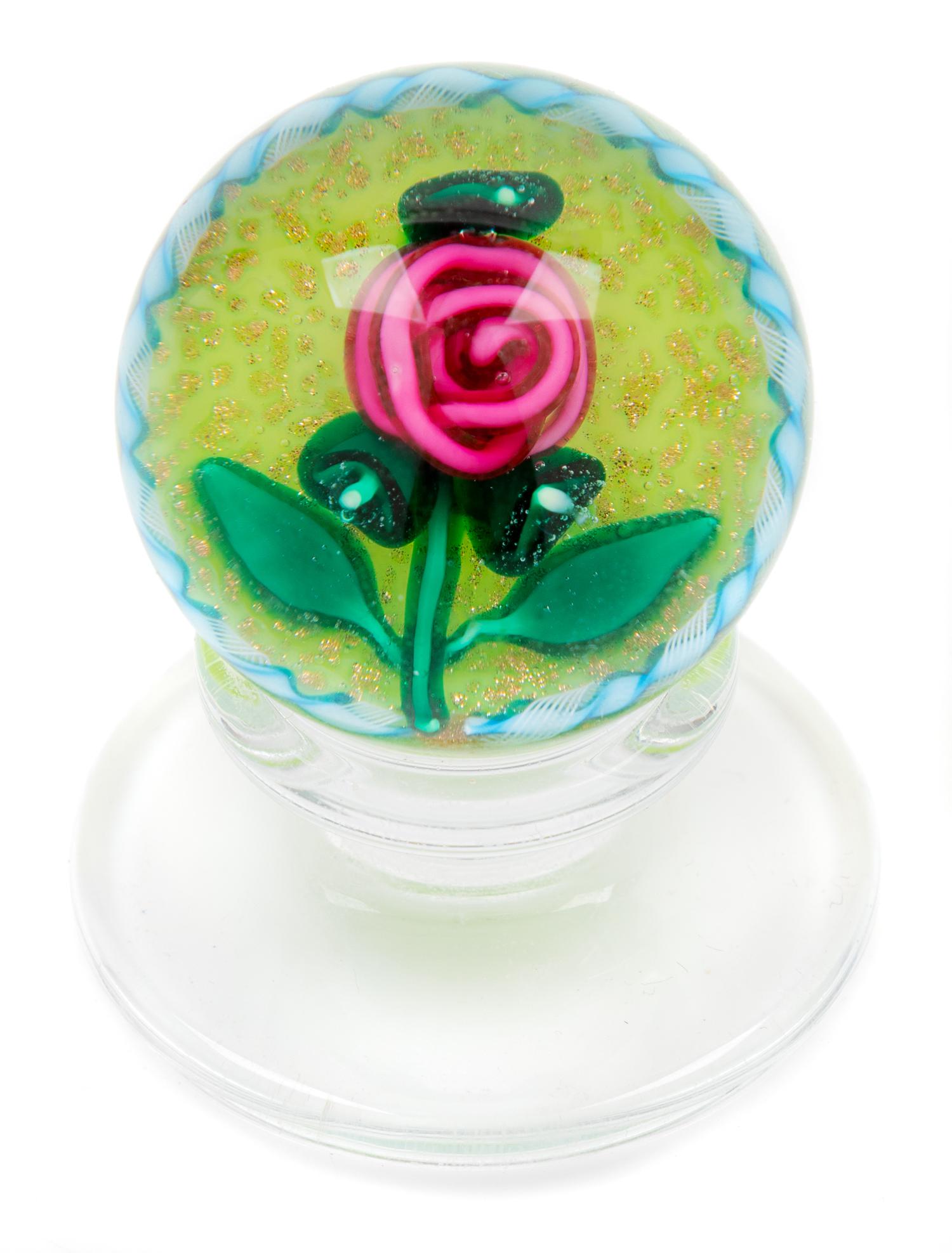 Charles Kaziun Jr, (American, 1919-1992), Art Glass Paperweight