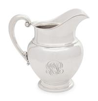 Two American Silver Water Pitchers