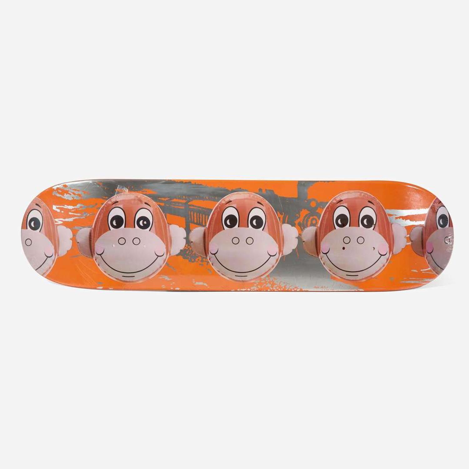 Jeff Koons (American, b. 1955) Monkey Train (set of 3)