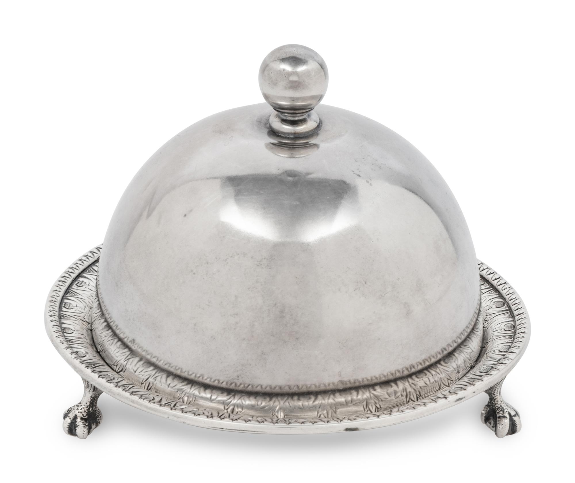 A Collection of Four S. Kirk and Son Silver Table Articles