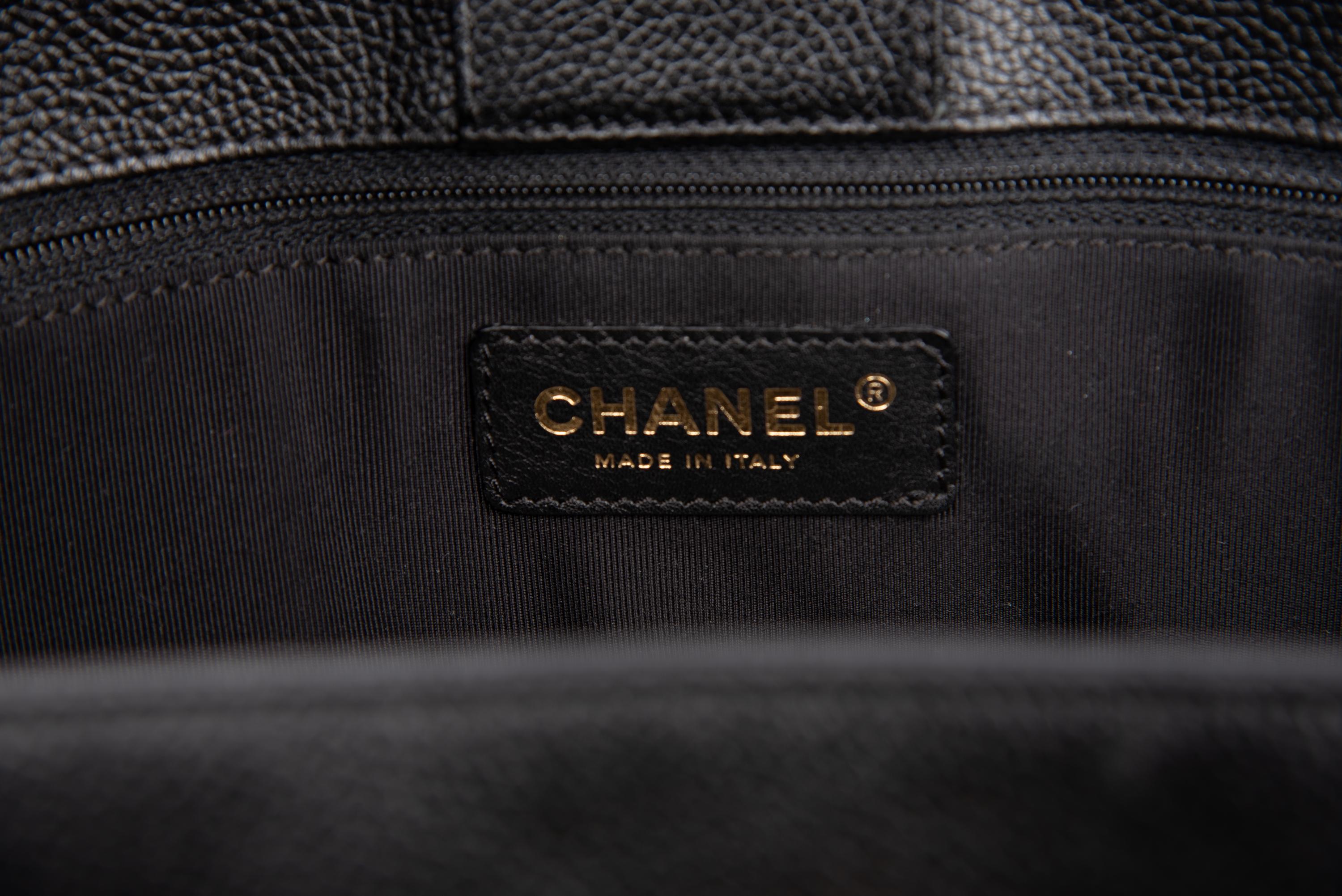 Chanel Leather Cerf Grand Shopping Tote, 2007