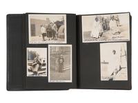 [WESTERN AMERICANA - NATIVE AMERICANS]. Photo albums documenting Rev. William L. Earl's travels in the American west, incl. views of the Ignacio Indian Boarding School and Pueblo artisans Severo and Maria Tafoya.