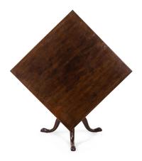 An English Mahogany Tilt-Top Table