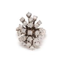 DIAMOND CLUSTER RING