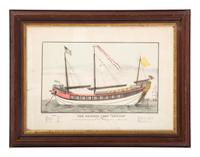 Three Framed Lithographs Including Currier & Ives and E.C. Kellogg