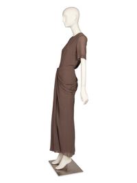 Christian Dior Haute Couture Brown Skirt Ensemble, 2000s