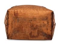 Northwest Coast Cedar Bark Clam Bag and Nuu-chah-nulth Birchbark Container