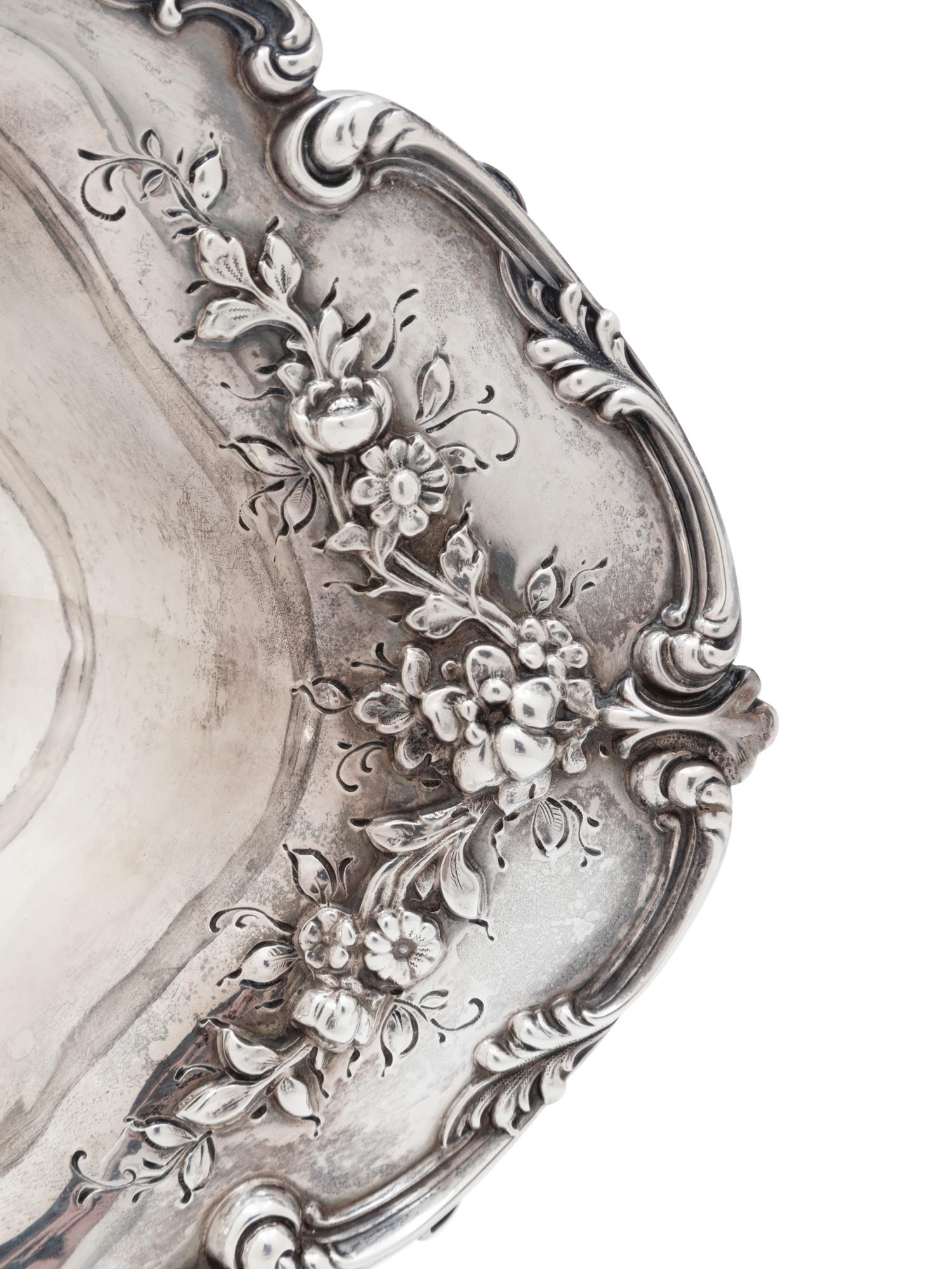 An American Silver Entrée Dish